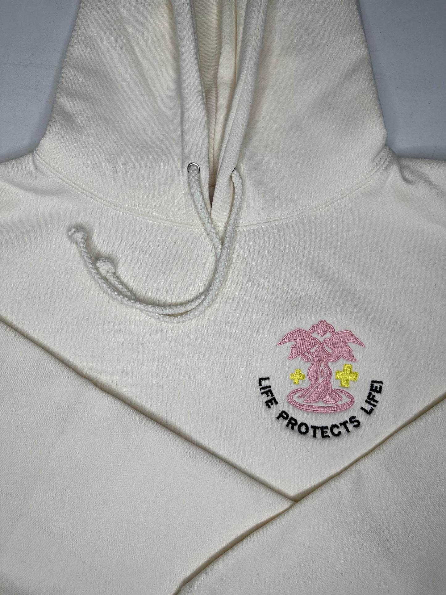 "Life Protects Life!" Heavyweight Hoodie