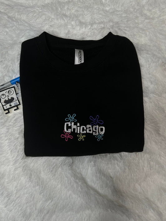 Chicago Spongebob Crewneck