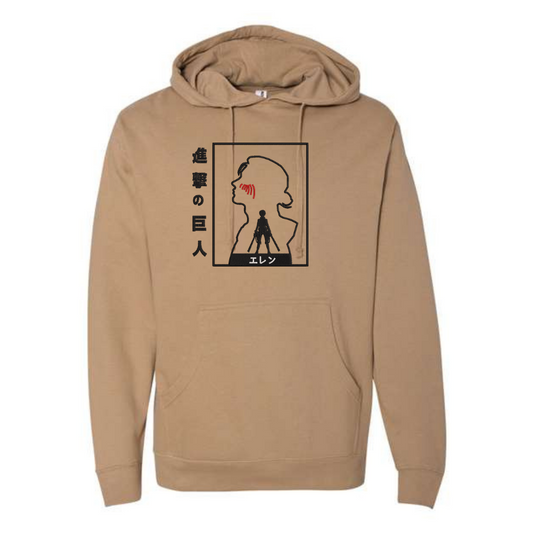 AOT Eren Heavyweight Hoodies