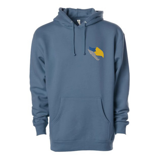 "Justice Rains From Above" (No Voice) Heavyweight Hoodie V2